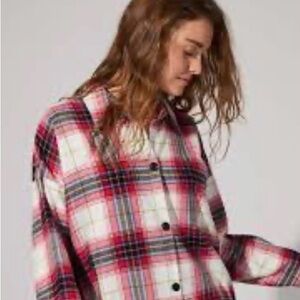 EQUESTRIAN PLAID LONG SLEEVE CLASSIC WOVEN PORTUGUESE FLANNEL PJ SET 3x